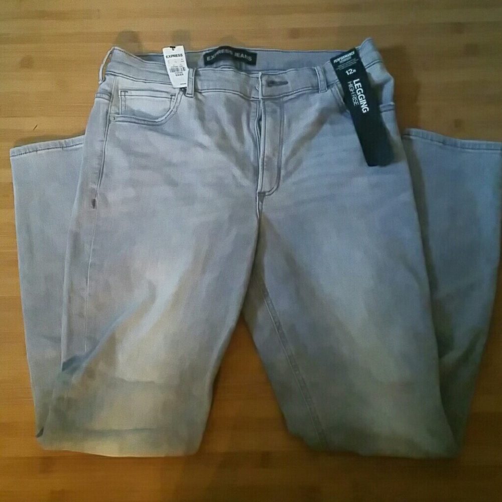 Express Jeans Legging High Rise size 12 R